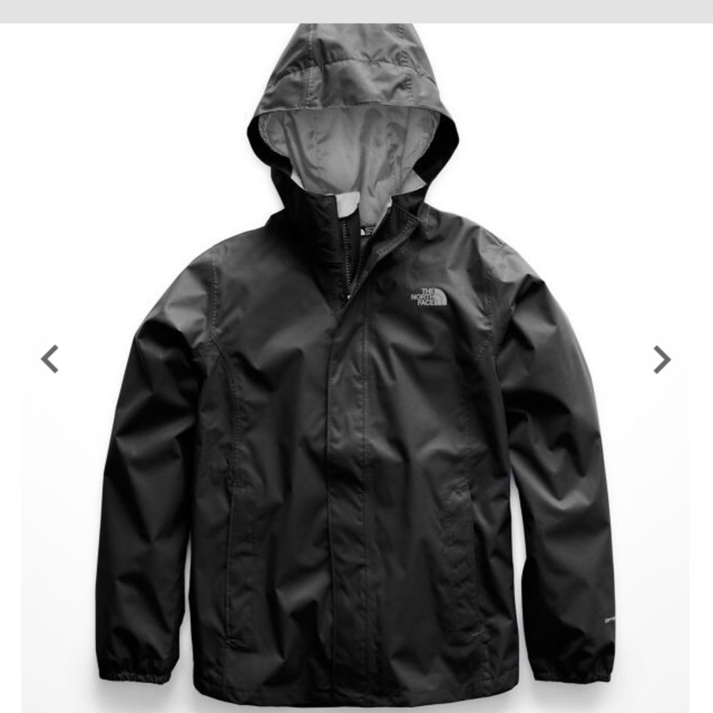 NorthFace Resolve women’s rain shell jacket, Large